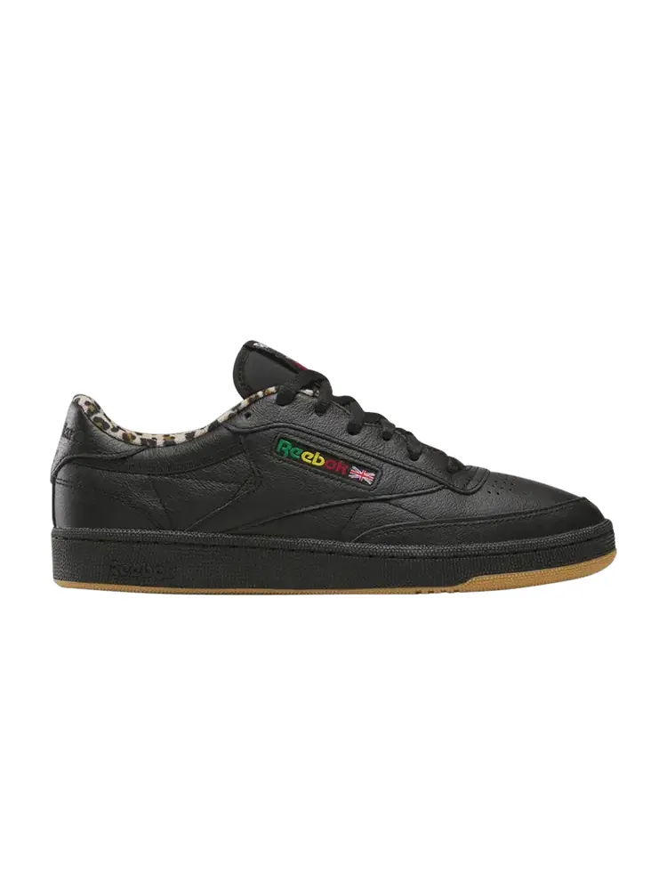 Кроссовки Wacko Maria x Club C 85 'Black Leopard Gum' — изображение 1 из 1, черный