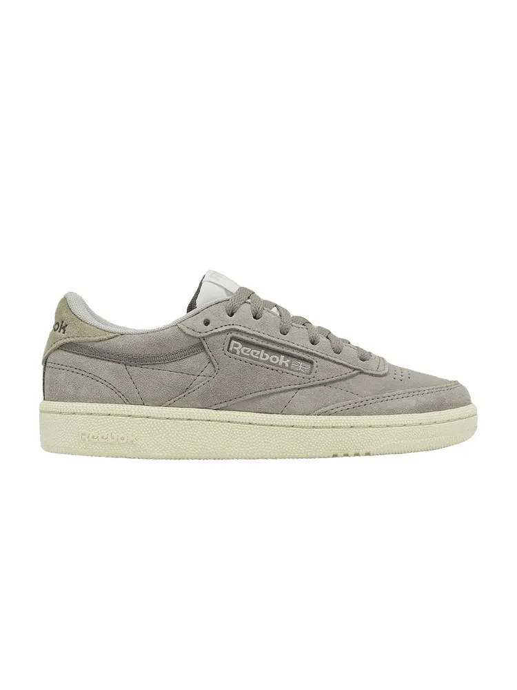 Кроссовки Reebok Wmns Club C 85 'Gritty Grey' — изображение 1 из 1, серый/бежевый/зеленый