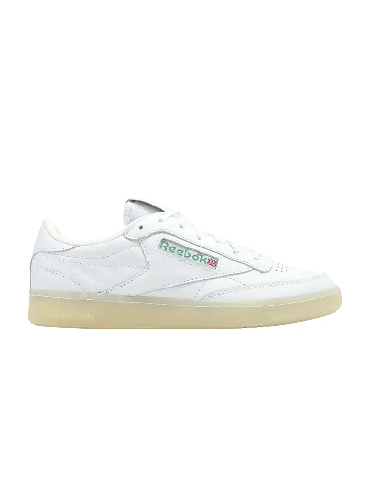 Кроссовки Reebok Club C 85 Vintage '40th Anniversary Pack - White Glen Green' — изображение 1 из 1, белый/зеленый/красный