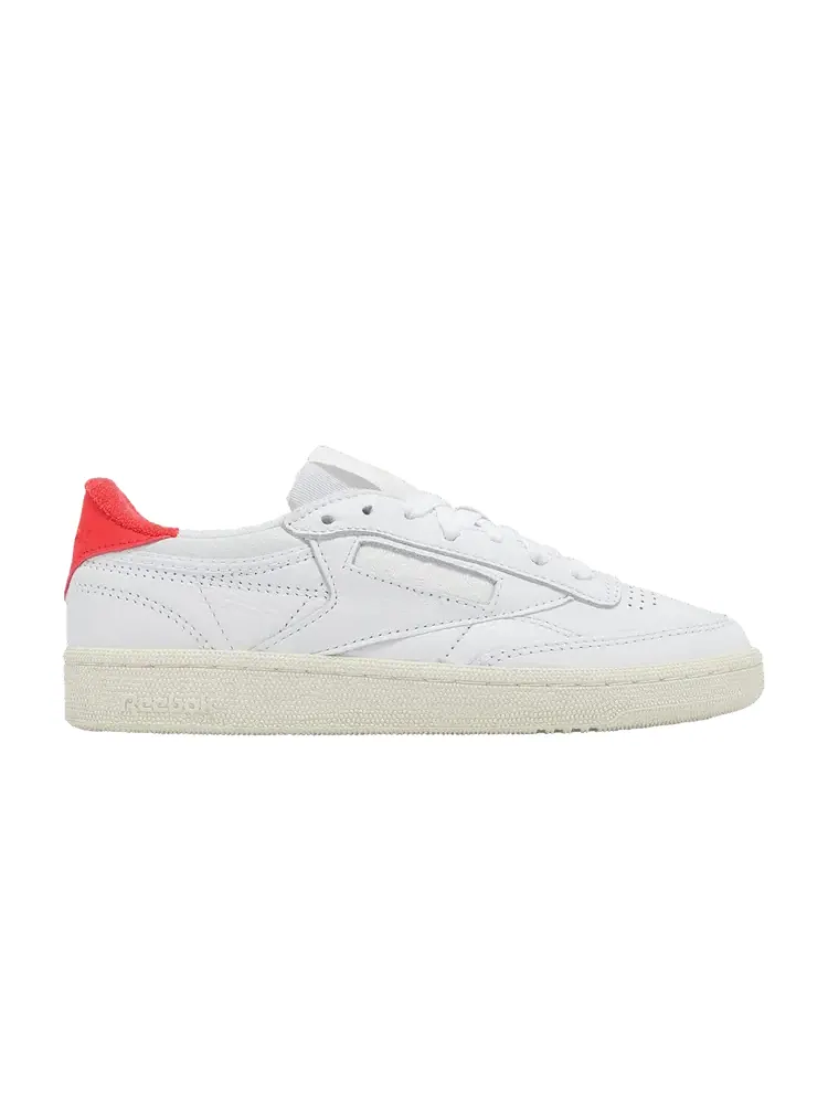 Кроссовки Reebok Wmns Club C 85 Vintage '40th Anniversary Pack - White Energy Red' — изображение 1 из 1, белый//красный