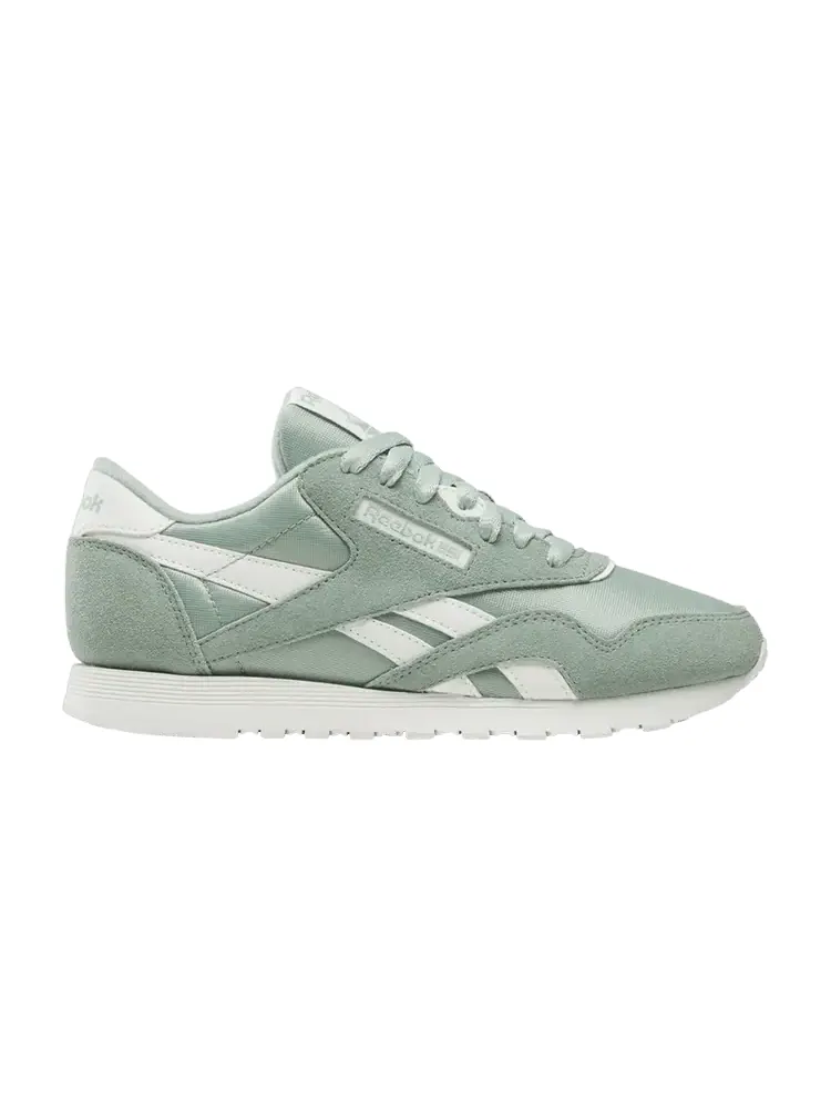 Кроссовки Reebok Wmns Classic Nylon 'Hybrid Green' — изображение 1 из 1, зеленый/зеленый