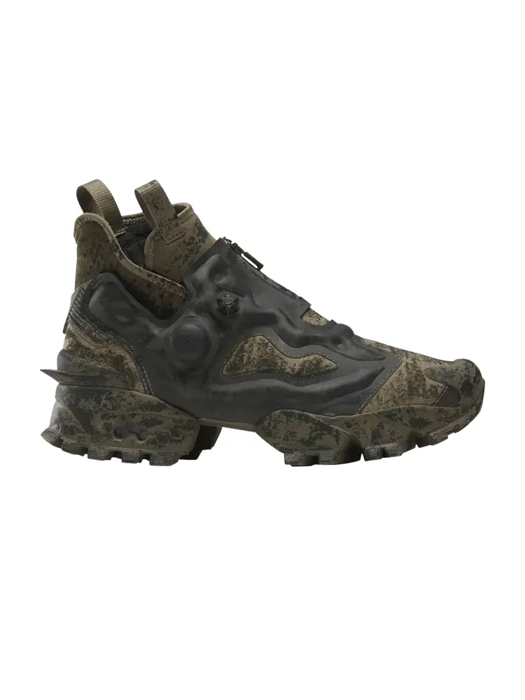 Кроссовки Reebok Universal Monsters x InstaPump Fury 94 Mid Creature From The Black Lagoon — изображение 1 из 1, зеленый