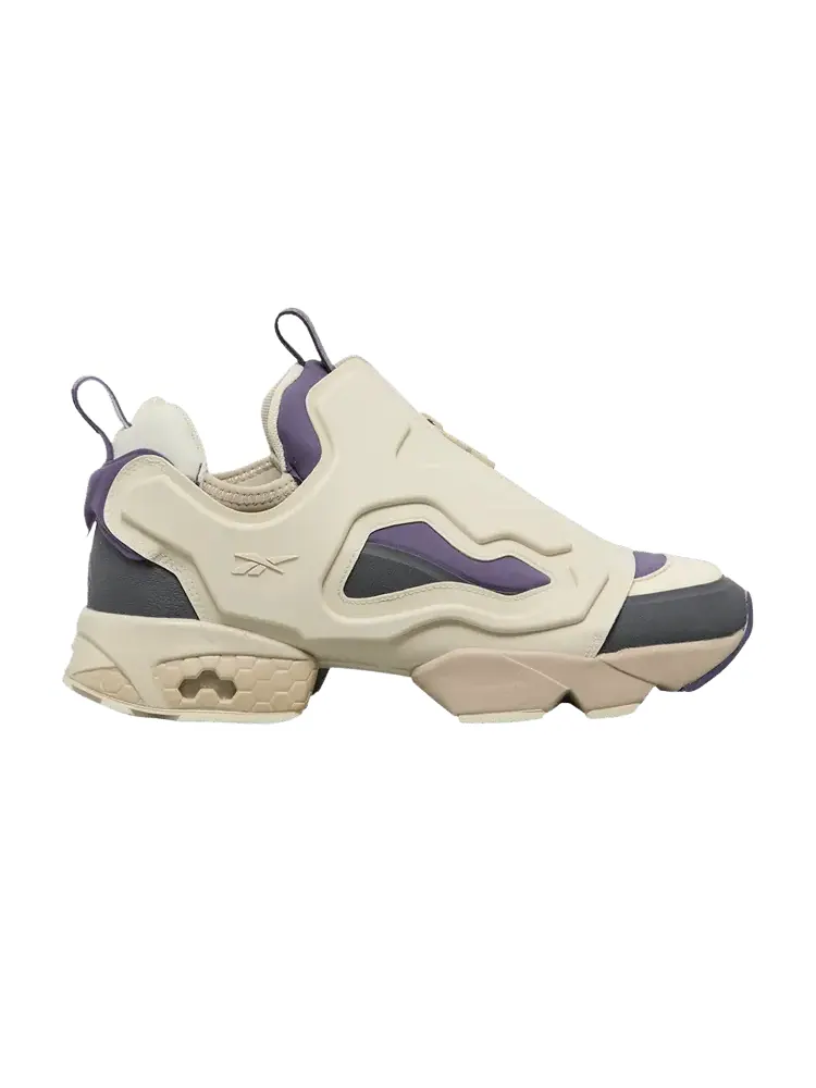 Кроссовки Reebok InstaPump Fury 'Reconnect with Nature' x Footpatrol x Hiking Patrol — изображение 1 из 1, белый/фиолетовый