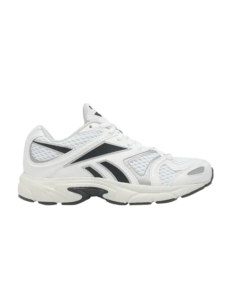 Кроссовки Reebok Wmns Premier Road Plus 6 'White Washed Black' — изображение 1 из 1, белый/черный/серый