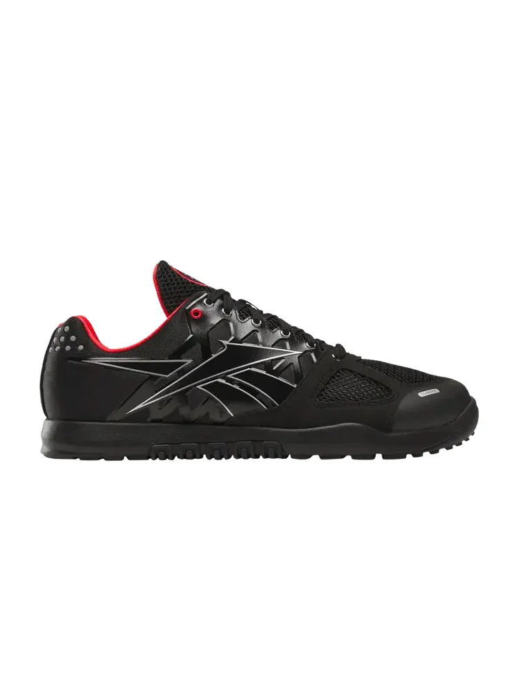 Кроссовки Reebok Nano 2.0 Black Energy Red — изображение 1 из 1, черный