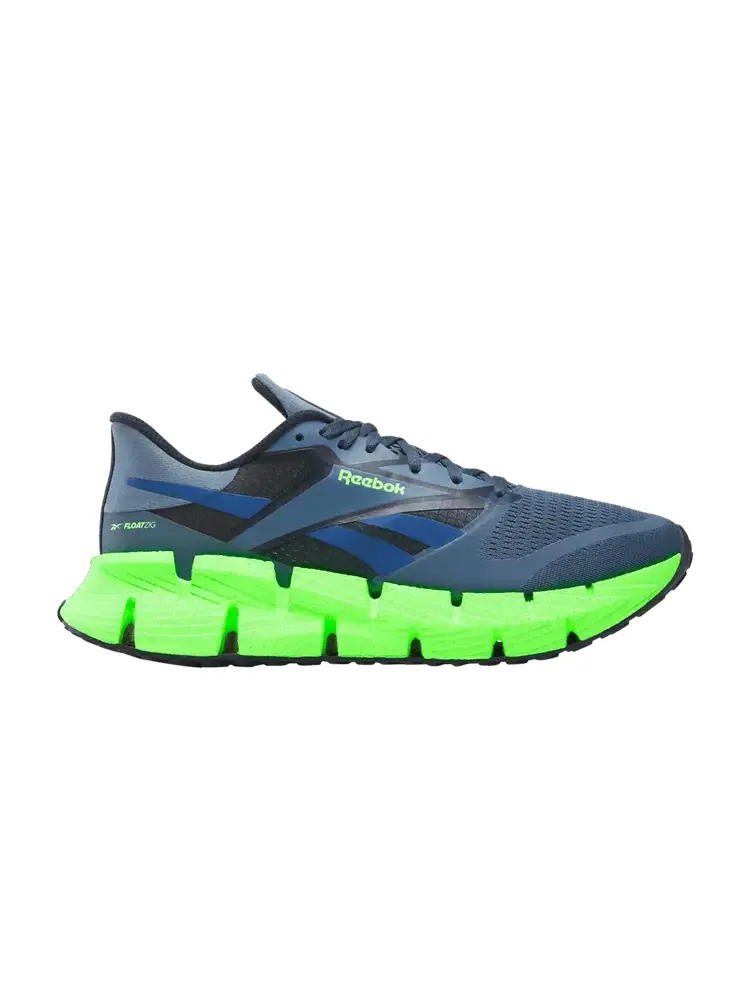 Кроссовки Reebok FloatZig 1 Twilight Blue Solar Lime — изображение 1 из 1, синий