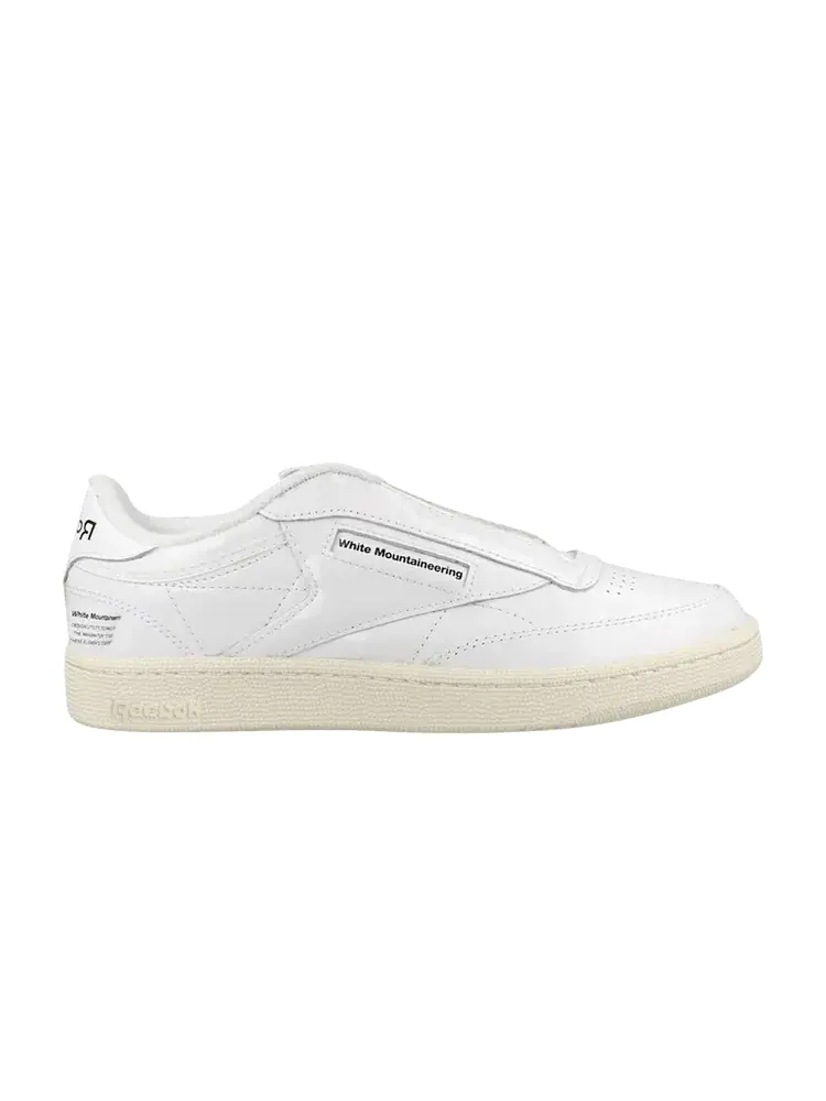 Кроссовки Reebok White Mountaineering x Club C 85 White Chalk — изображение 1 из 1, белый