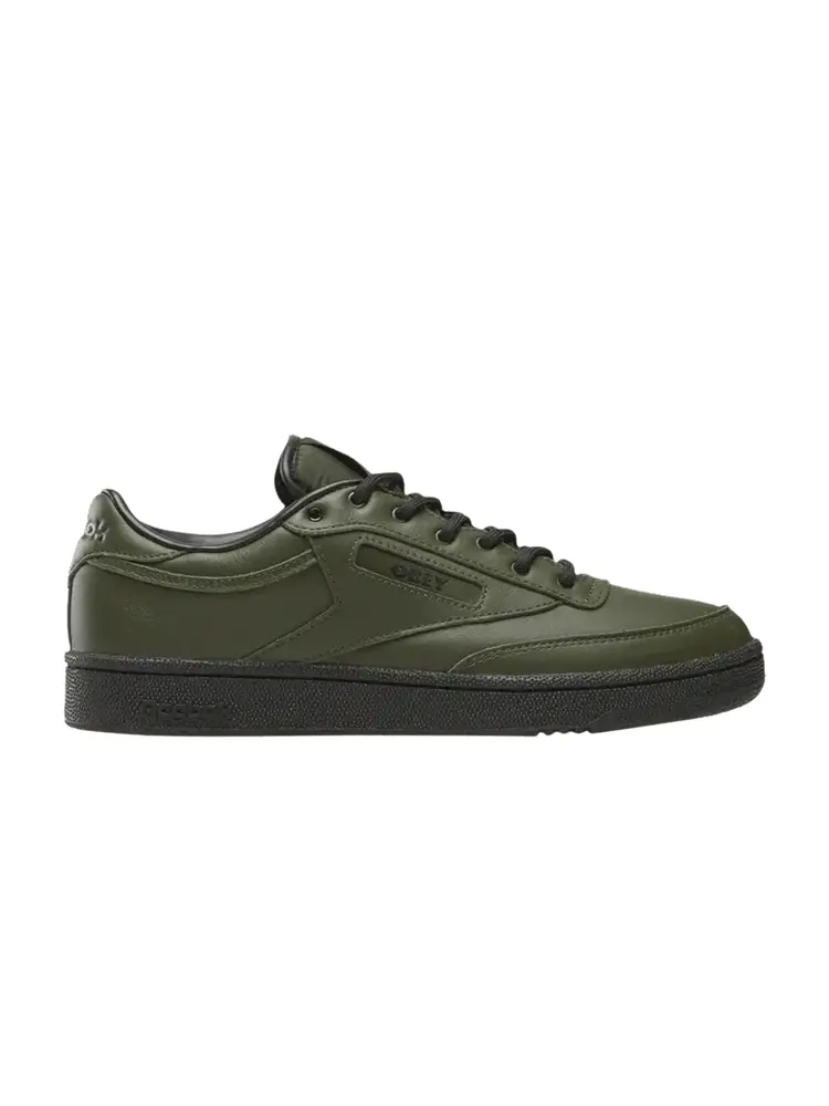 Кроссовки Reebok OBEY x Club C 85 Green — изображение 1 из 1, зеленый