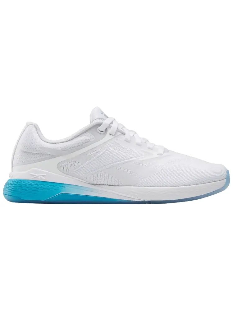 Кроссовки Reebok Wmns Nano X5 'White Future Cyan' — изображение 1 из 1, белый