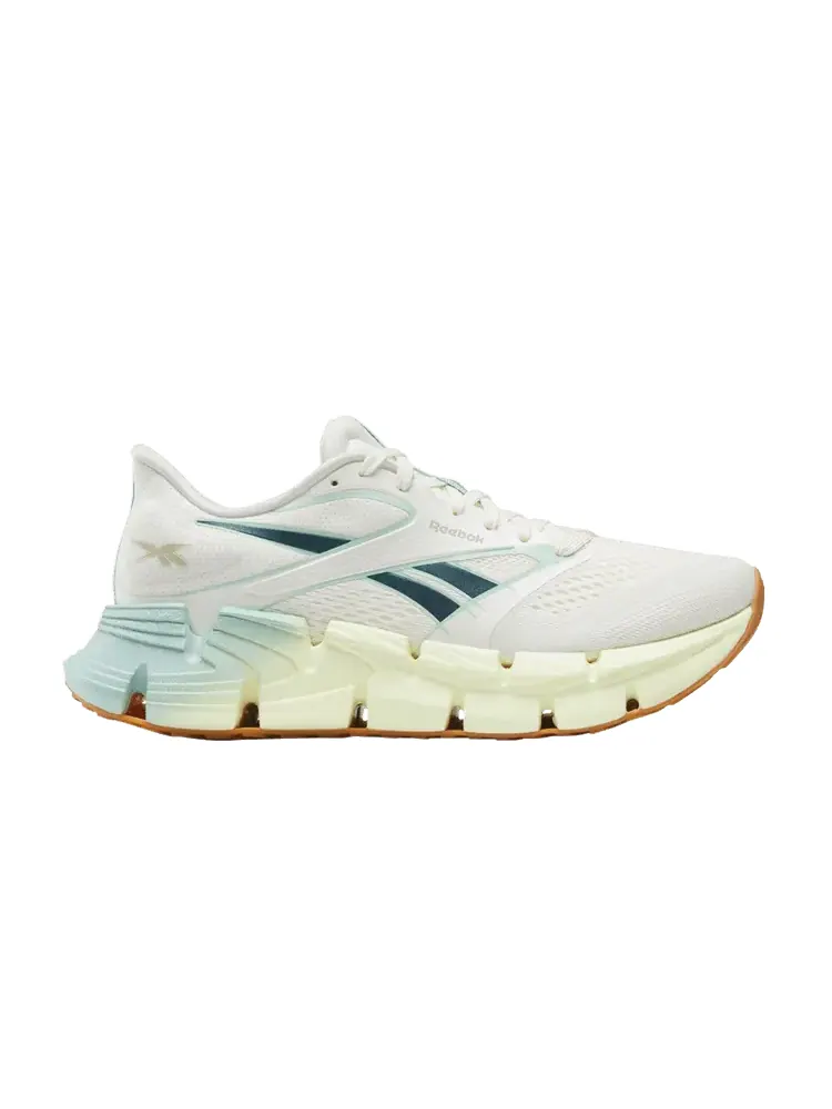Кроссовки Reebok Wmns FloatZig 2 'Chalk Glitch Aqua' — изображение 1 из 1, желтый/голубой