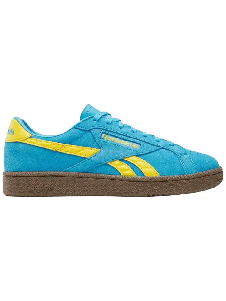 Кроссовки Reebok Club C Grounds UK 'Future Cyan Golden Haze Gum' — изображение 1 из 1, синий
