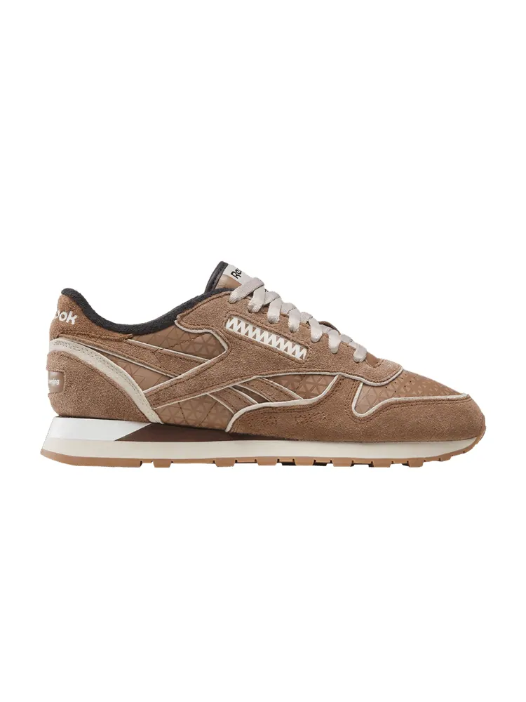 Кроссовки White Mountaineering x Classic Leather 'Brown' — изображение 1 из 1, коричневый