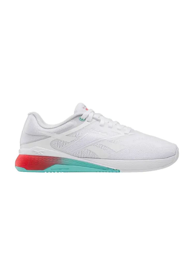 Кроссовки Wmns Nano X5 'White Aqua Energy Red' — изображение 1 из 1, белый голубой красный