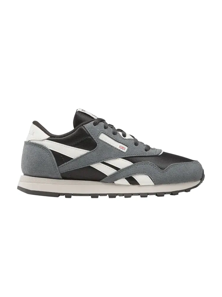 Кроссовки Reebok Classic Nylon Big Kid 'Washed Black Dark Fog' — изображение 1 из 1, черный/темный