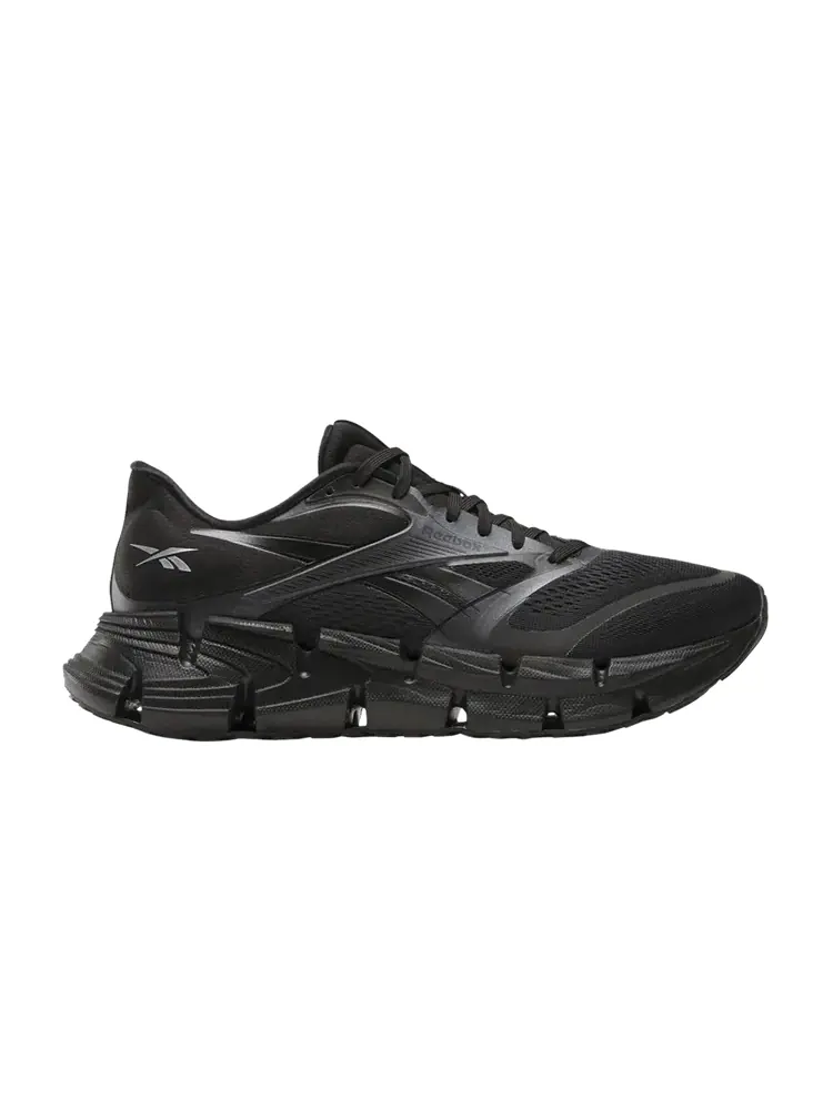 Кроссовки Reebok FloatZig 2 'Triple Black' — изображение 1 из 1, черный/черный/черный