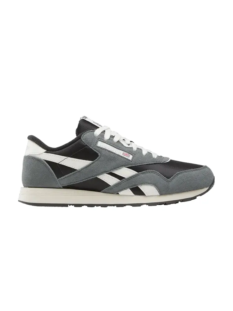 Кроссовки Reebok Classic Nylon 'Washed Black Dark Fog' — изображение 1 из 1, черный/темный