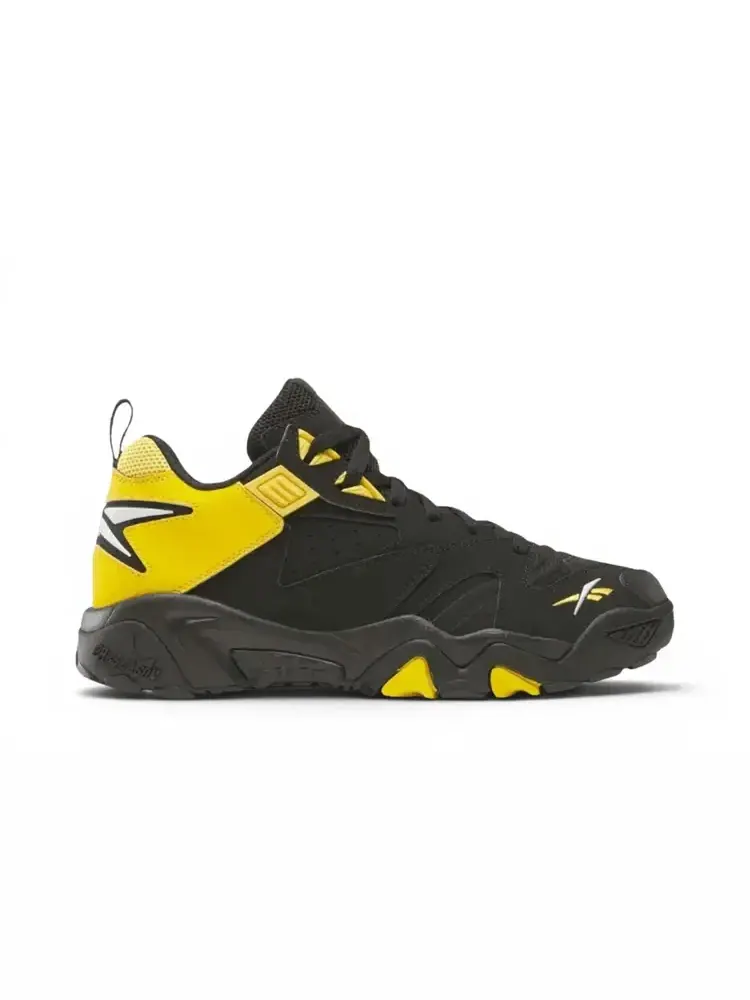 Кроссовки Reebok Brutus Low — изображение 1 из 1, черный желтый