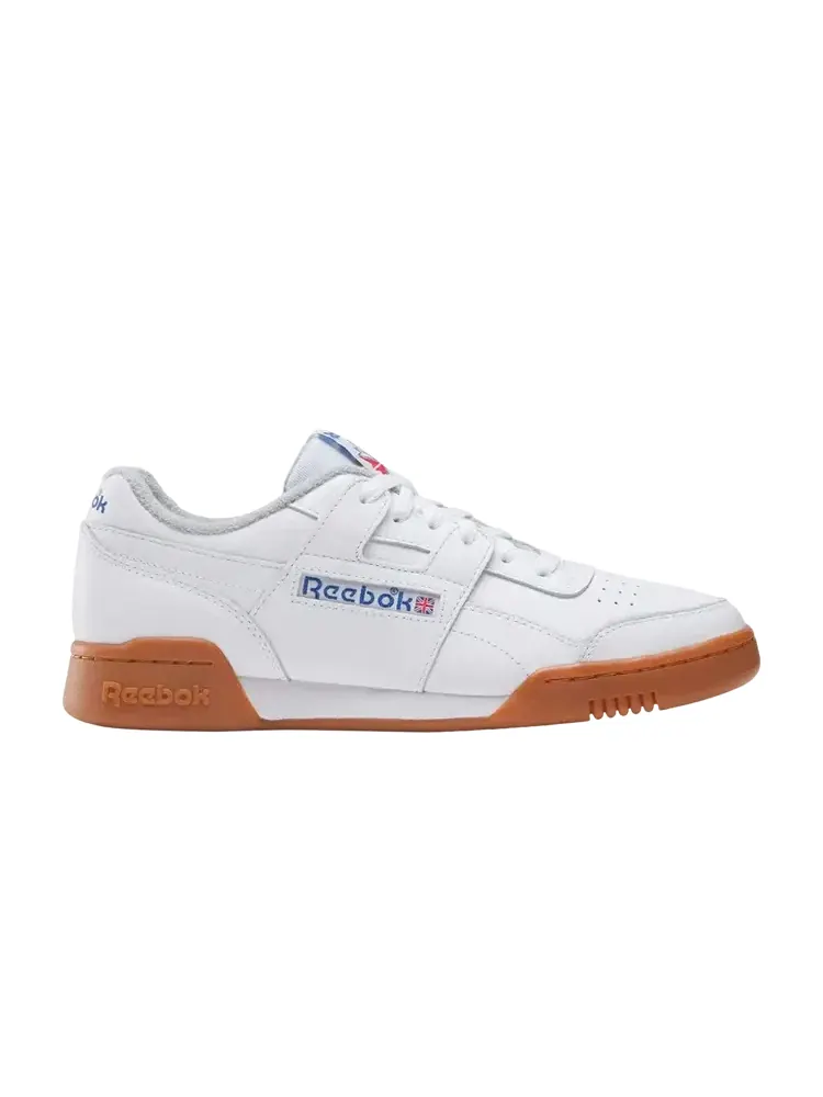 Кроссовки Reebok Wmns Workout Plus — изображение 1 из 1, белый синий красный