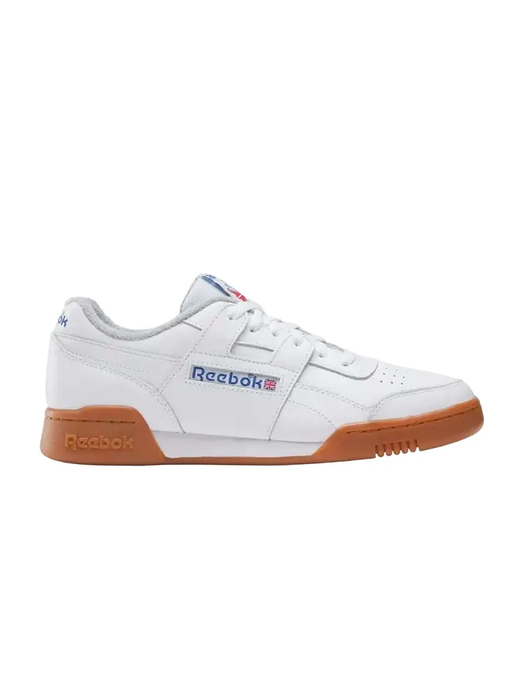 Кроссовки Reebok Workout Plus — изображение 1 из 1, белый синий красный