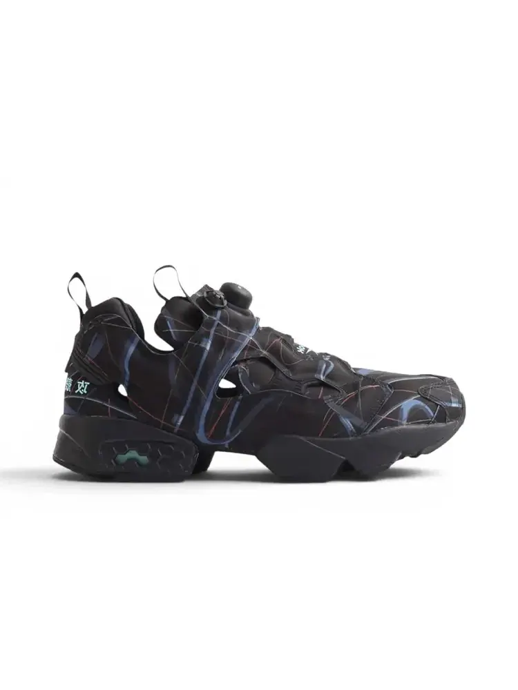 Кроссовки Ghost In The Shell x atmos x Reebok Instapump Fury — изображение 1 из 1, черный синий красный