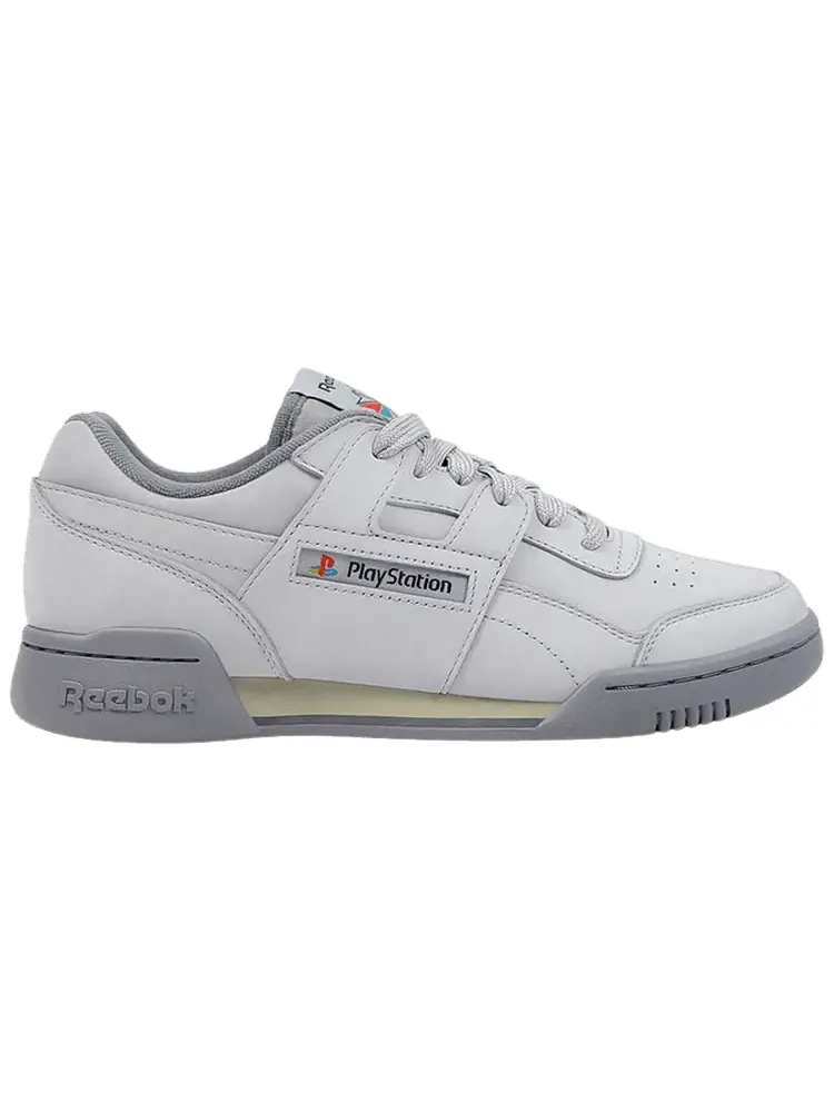 Кроссовки Sony Playstation x Reebok Workout Plus — изображение 1 из 1, серый