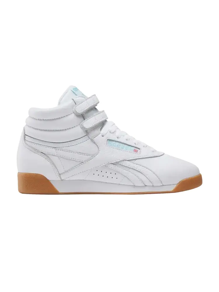 Женские кроссовки Reebok Wmns Freestyle Hi — изображение 1 из 1, белый синий