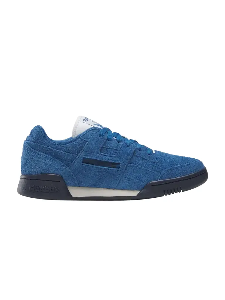 Кроссовки Reebok Workout Plus — изображение 1 из 1, синий белый