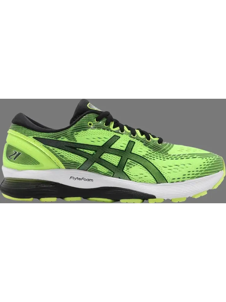 Кроссовки gel nimbus 21 'safety yellow' Asics — изображение 1 из 1, желтый
