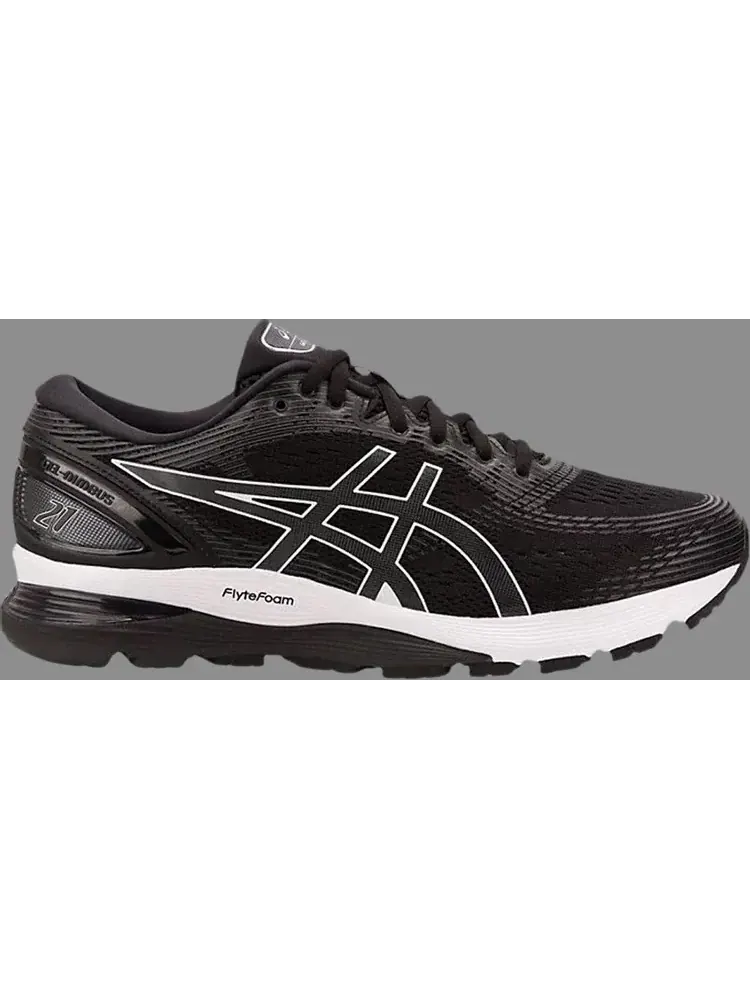 Кроссовки gel nimbus 21 2e wide 'black' Asics — изображение 1 из 1, черный