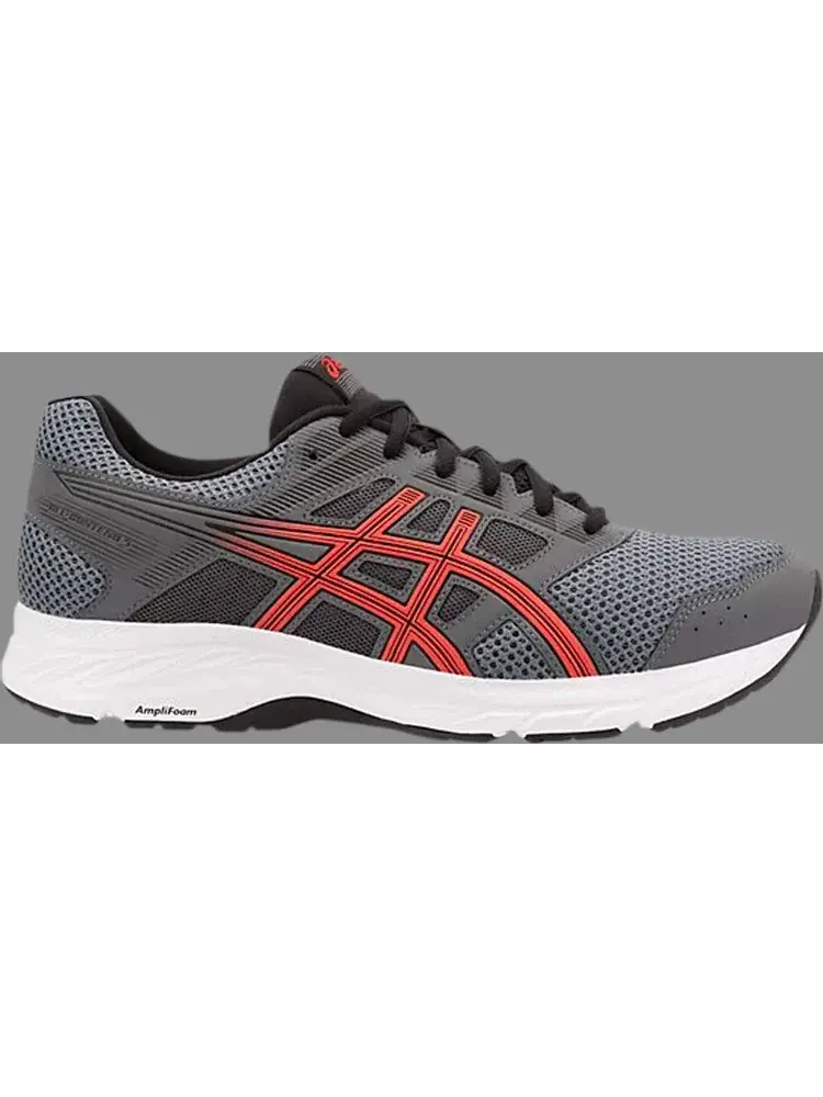 Кроссовки gel contend 5 'steel grey red snapper' Asics — изображение 1 из 1, серый