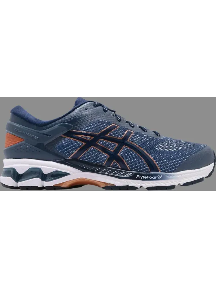 Кроссовки gel kayano 26 extra wide 'grand shark' Asics — изображение 1 из 1, синий