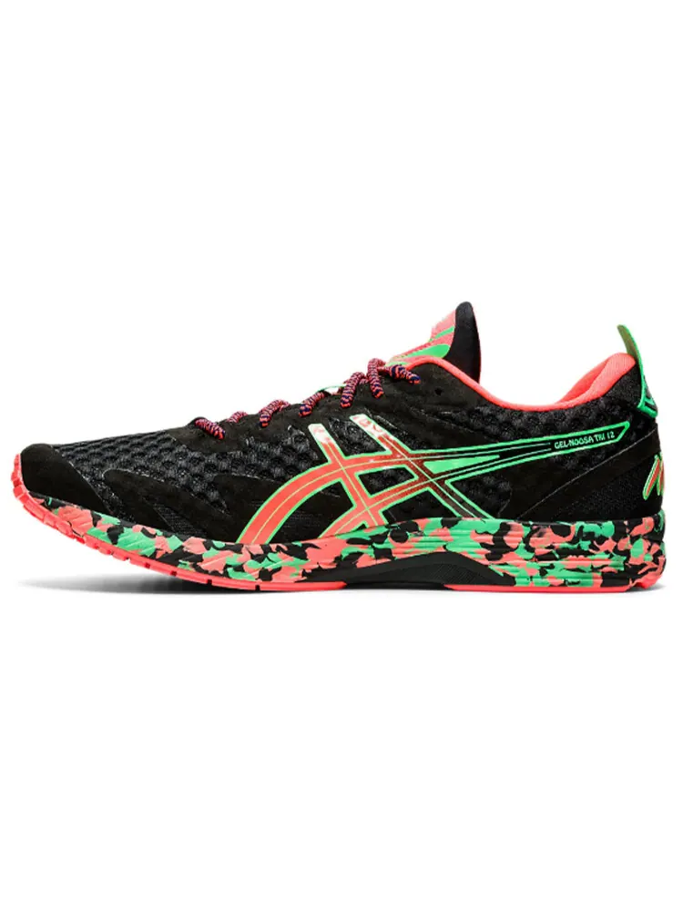 Кроссовки Asics Gel-Noosa Tri 12 Camo — изображение 1 из 6, черный/коралловый