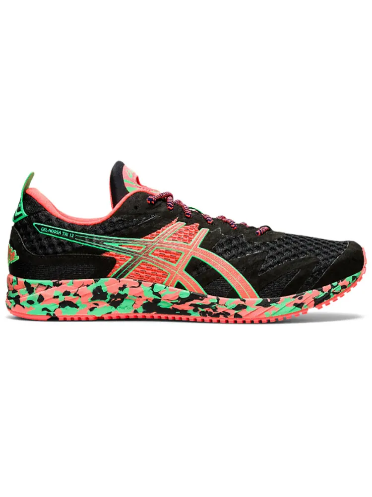 Кроссовки Asics Gel-Noosa Tri 12 Camo — изображение 2 из 6, черный/коралловый