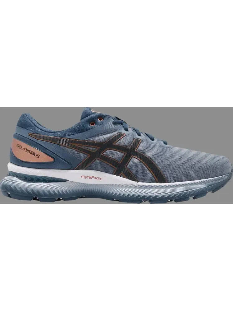 Кроссовки gel nimbus 22 'graphite grey' Asics — изображение 1 из 1, синий