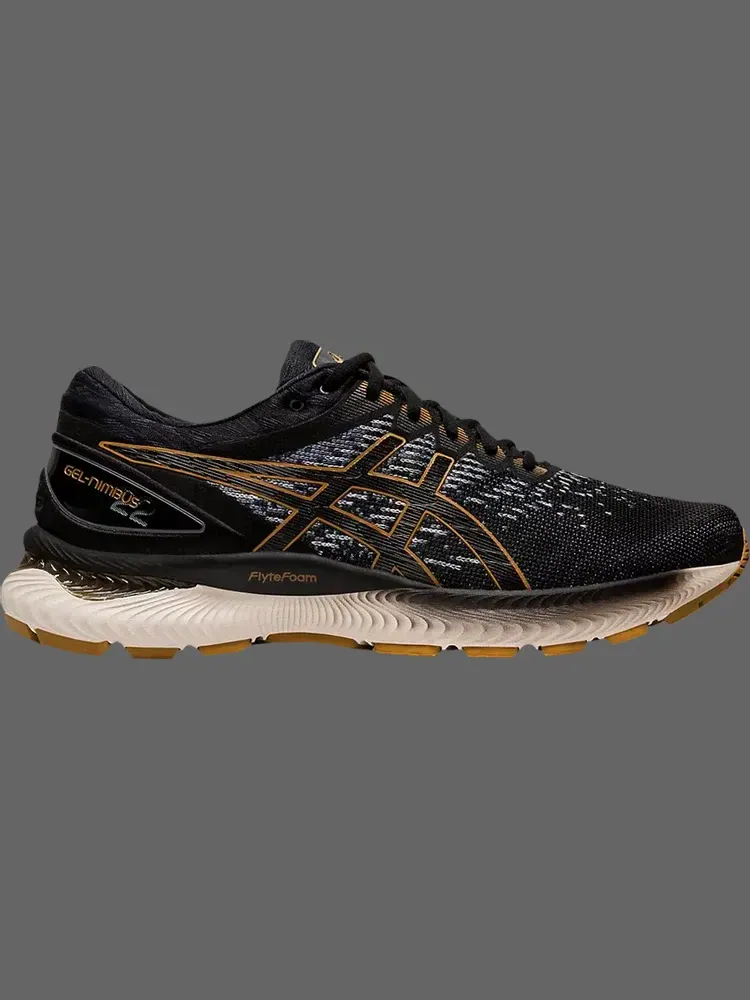 Лимитированные кроссовки gel nimbus 22 knit 'black' Asics — изображение 1 из 1, черный