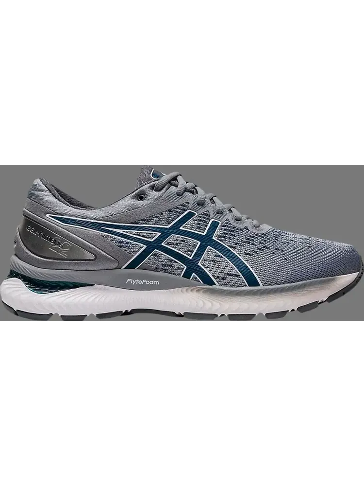 Кроссовки gel nimbus 22 knit 'piedmont grey' Asics — изображение 1 из 1, серый