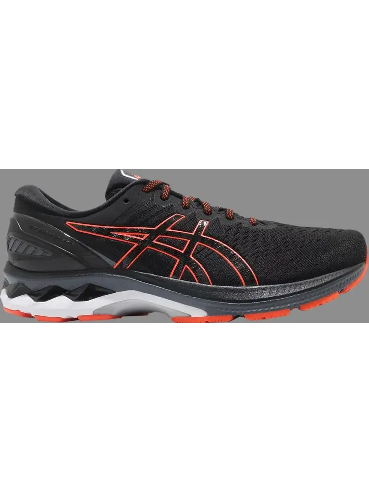 Кроссовки gel kayano 27 4e wide 'black marigold orange' Asics — изображение 1 из 1, черный