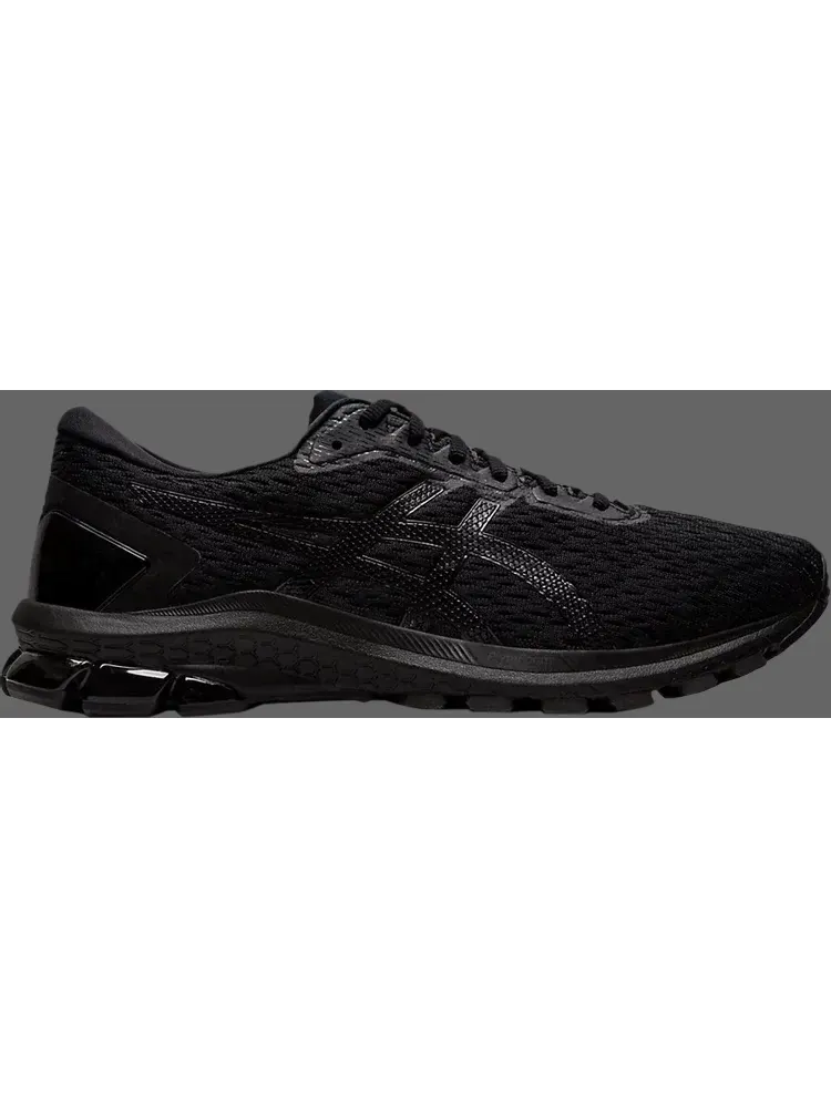 Кроссовки gt 1000 9 extra wide 'black' Asics — изображение 1 из 1, черный