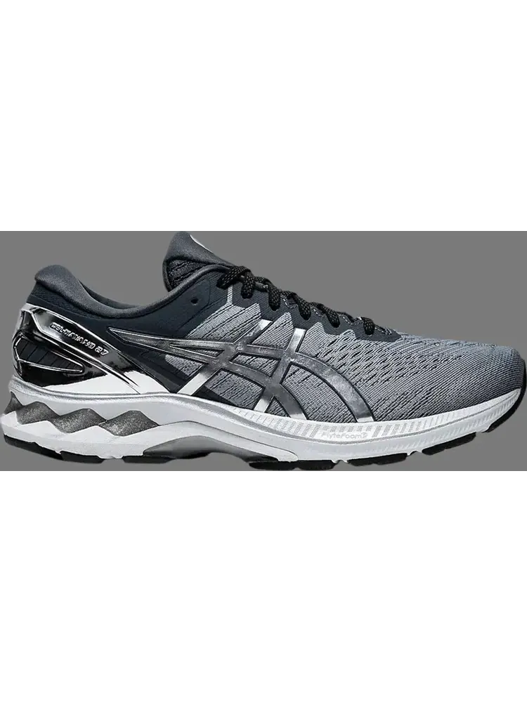 Кроссовки gel kayano 27 platinum 'sheet rock silver' Asics — изображение 1 из 1, серый