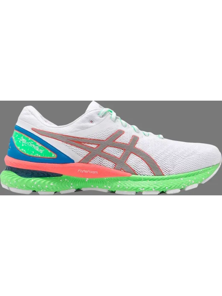 Кроссовки gel nimbus 22 lite-show 'white sunrise red' Asics — изображение 1 из 1, белый