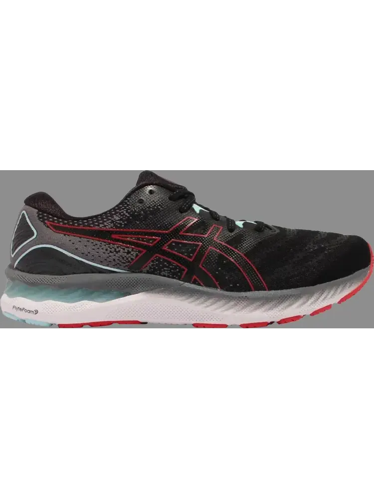 Кроссовки gel nimbus 23 'black electric red' Asics — изображение 1 из 1, черный