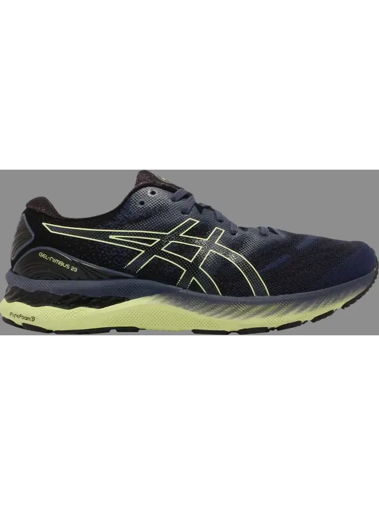 Кроссовки gel nimbus 23 'thunder blue glow yellow' Asics — изображение 1 из 1, синий