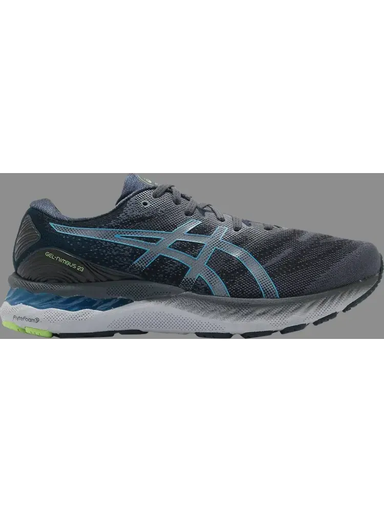 Кроссовки gel nimbus 23 4e wide 'carrier grey digital aqua' Asics — изображение 1 из 1, серый