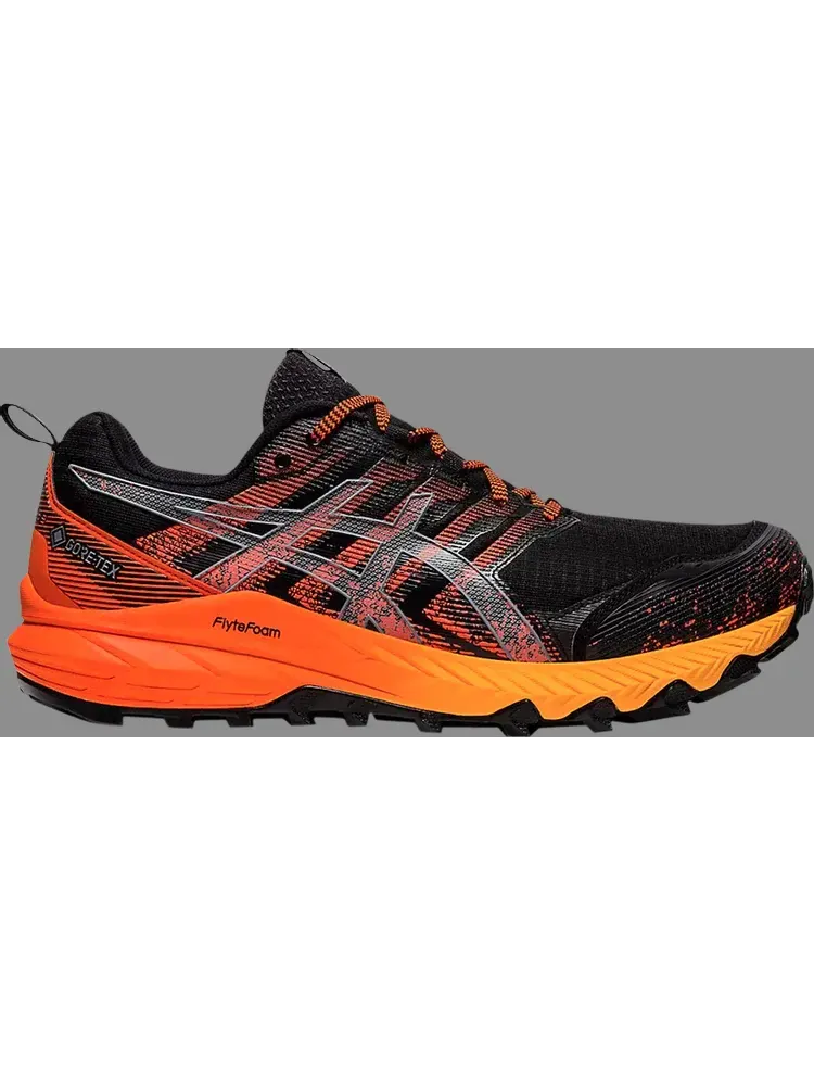 Кроссовки gel trabuco 9 gtx 'black orange' Asics — изображение 1 из 1, черный