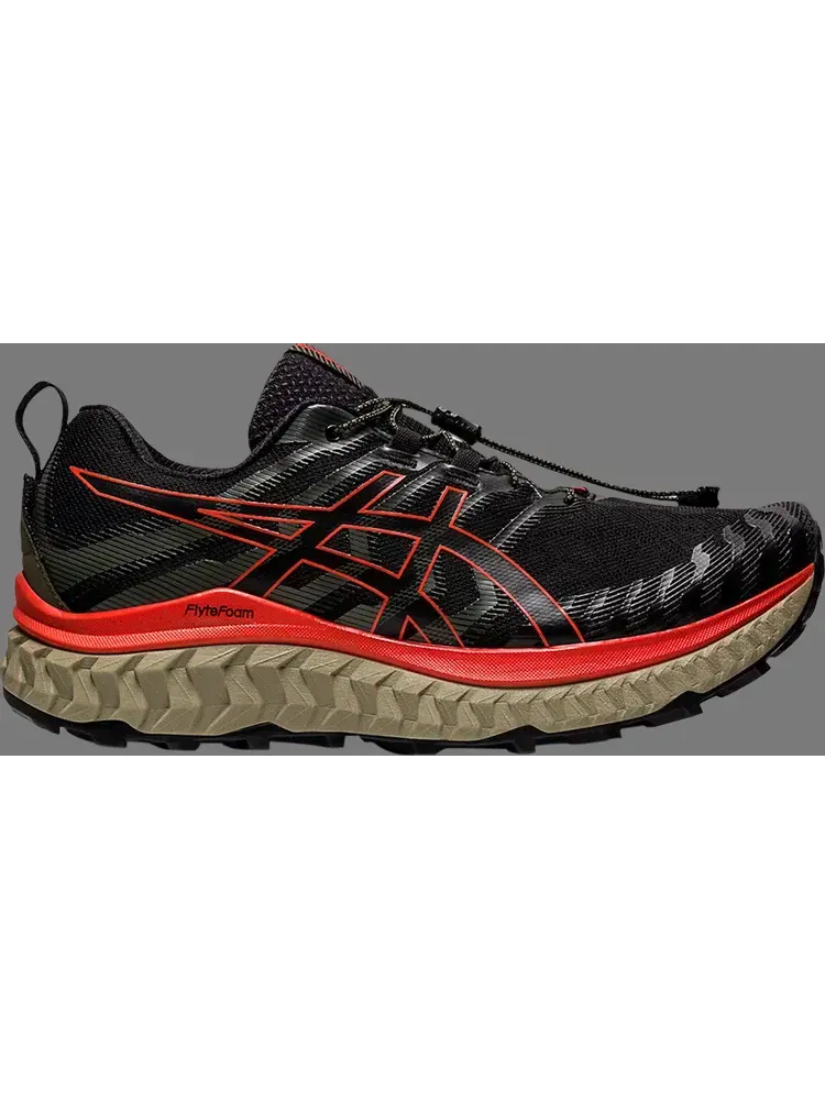 Кроссовки trabuco max 'black cherry tomato' Asics — изображение 1 из 1, черный