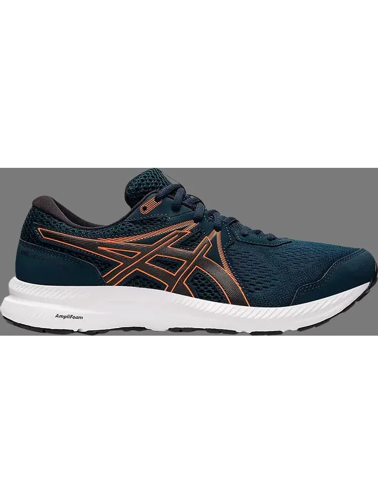 Кроссовки gel contend 7 'french blue black' Asics — изображение 1 из 1, синий