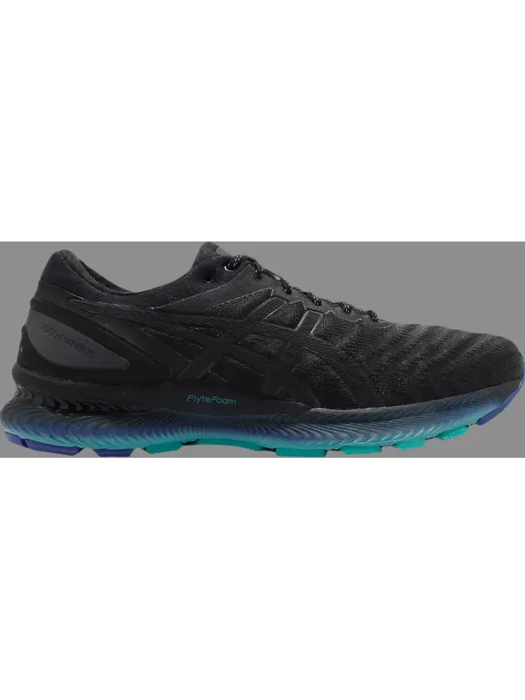 Кроссовки gel nimbus 22 lite-show 'black blue' Asics — изображение 1 из 1, черный
