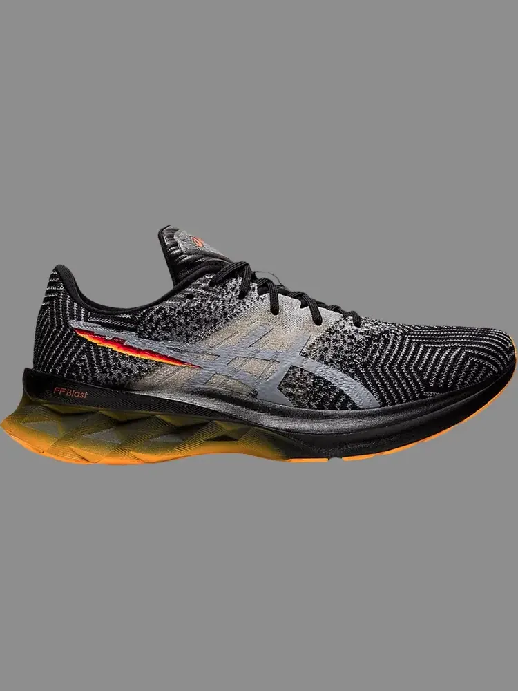 Кроссовки novablast 'pixel noise - sheet rock' Asics — изображение 1 из 1, черный