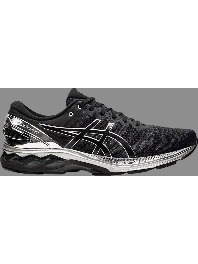 Кроссовки gel kayano 27 platinum 'black pure silver' Asics — изображение 1 из 1, черный