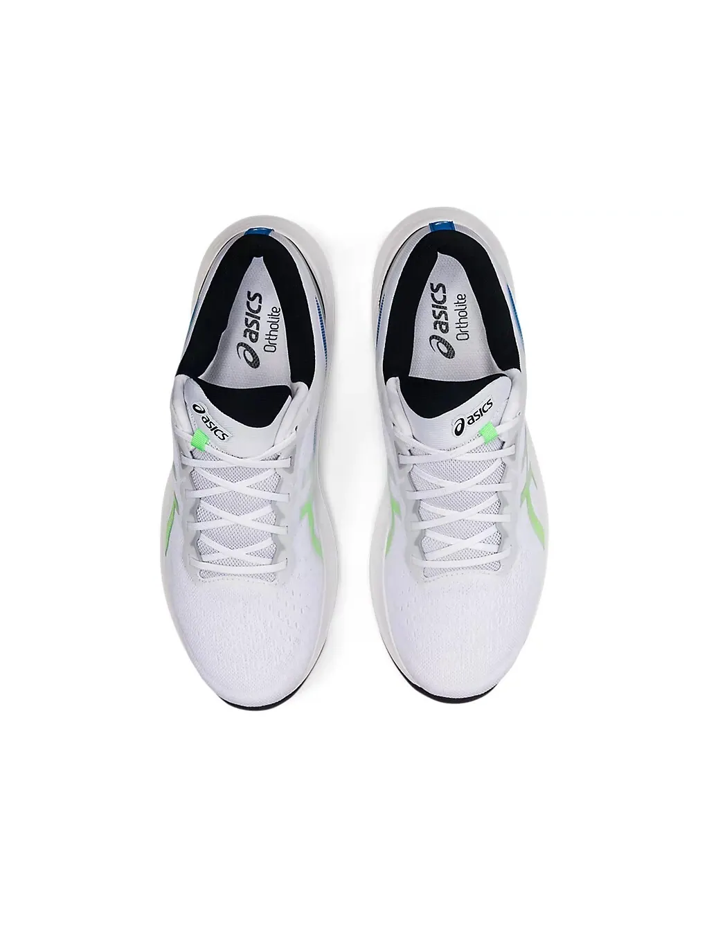 Кроссовки gel pulse 13 'white bright lime' Asics — изображение 5 из 7, белый
